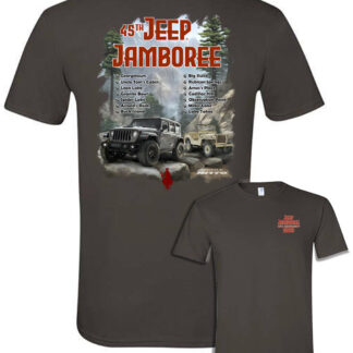 image of 45th Annual Jeep event t-shirt