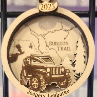 2025 Rubicon Trail Christmas Ornaments
