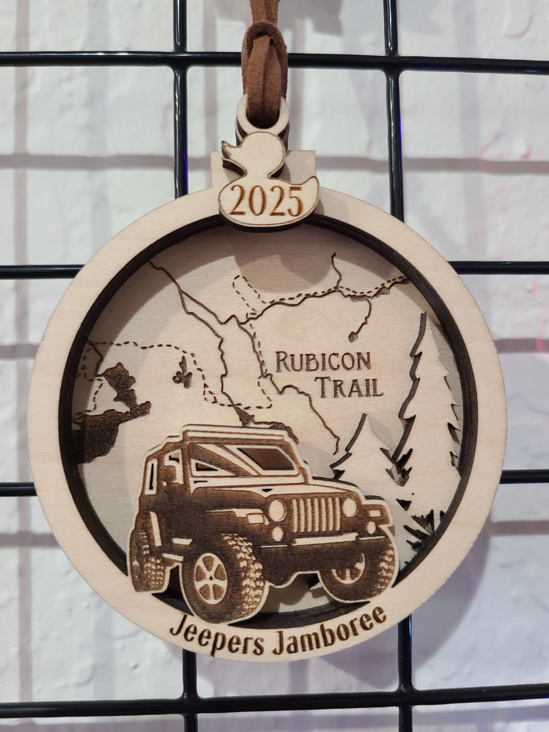 2025 Rubicon Trail Christmas Ornaments