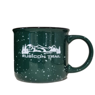 Green Rubicon Trail mug