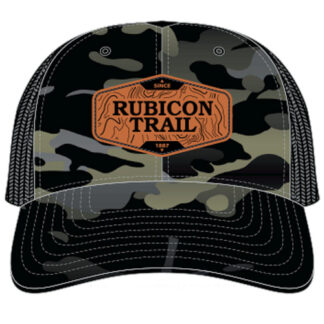 Rubicon Trail Multi Black Camo Hat