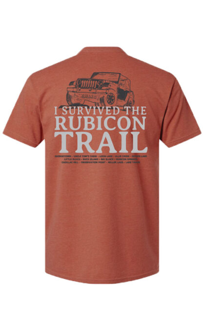 I Survived The Rubicon Trail T-Shirt