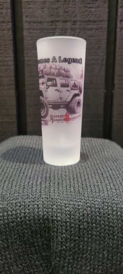 Jeepers Jamboree Glass Shot Glass
