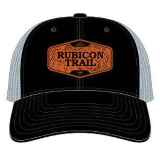 Rubicon Trail Black & Charcoal Hat