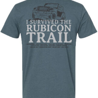I Survived The Rubicon Trail T-Shirt