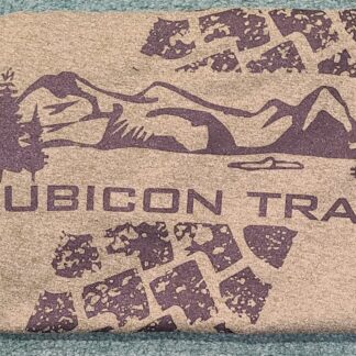 Rubicon Trail Tire Tread T-Shirt - Olive Drab