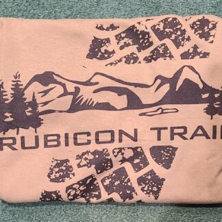 Rubicon Trail Tire Tread T-Shirt - Coyote Brown