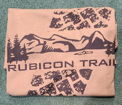 Rubicon Trail Tire Tread T-Shirt - Coyote Brown