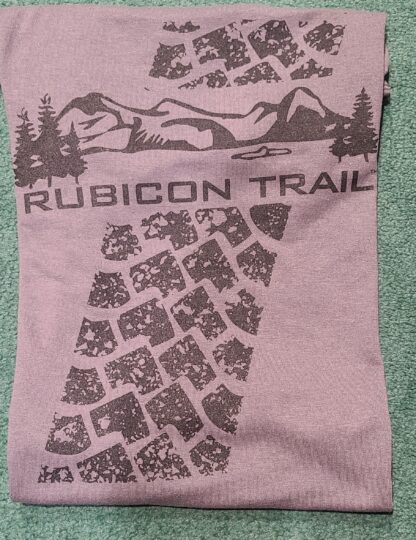 Youth Rubicon Trail Tire Tread T-Shirt - Charcoal