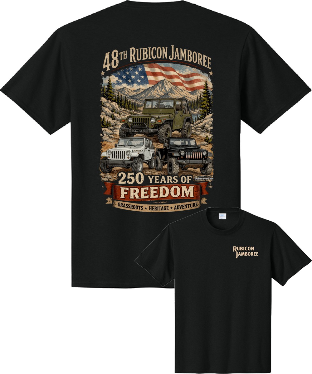 48th Rubicon Jamboree Event T-Shirt