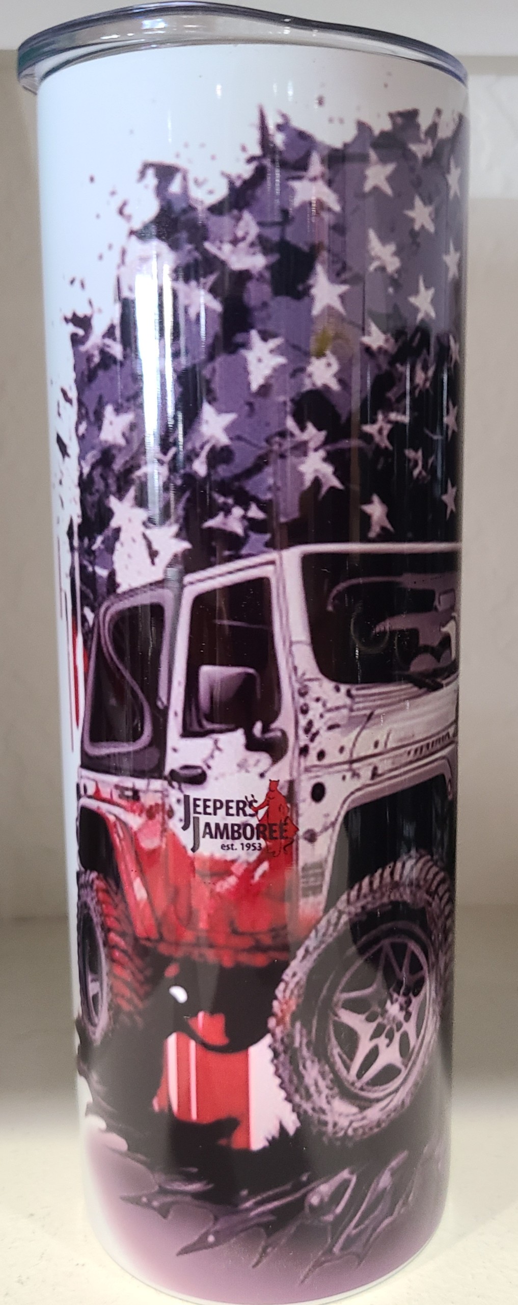 Jeepers Jamboree Flag Cups