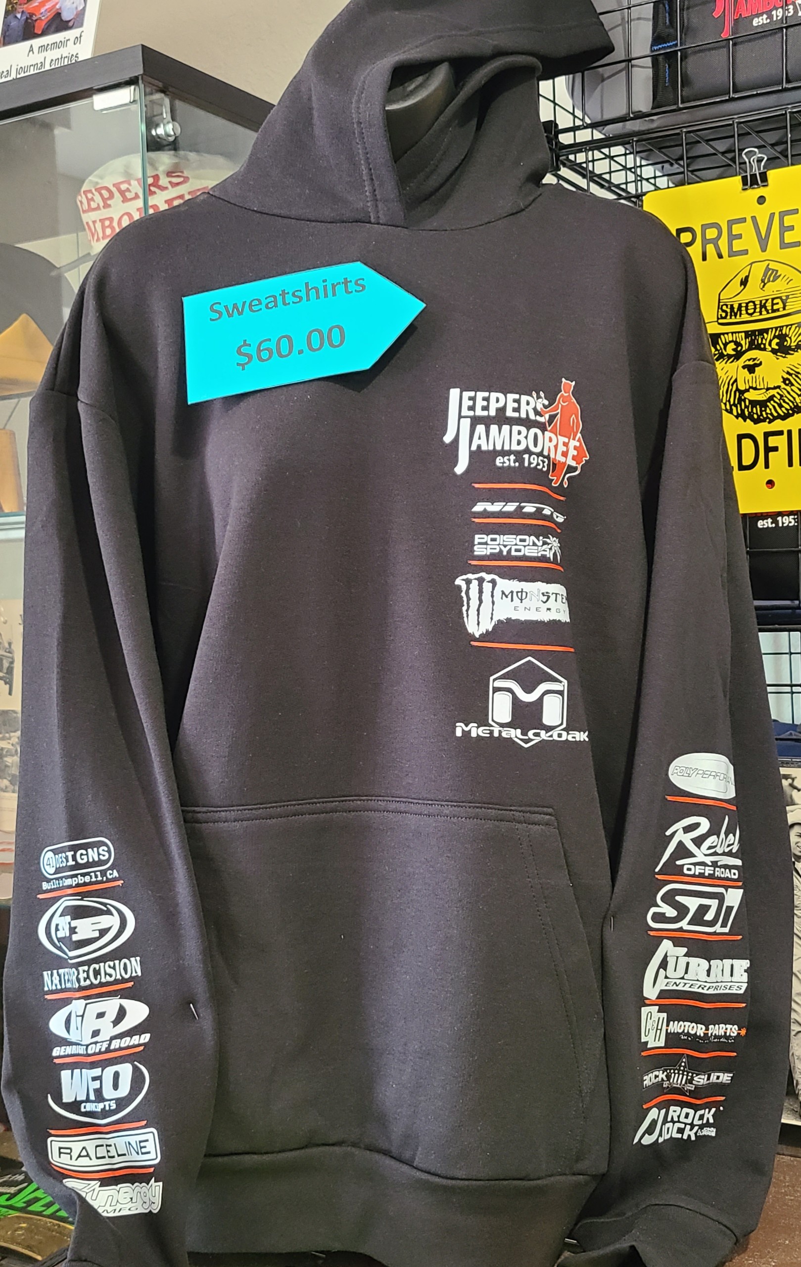 2026 Jeepers Jamboree Sponsor Sweatshirt
